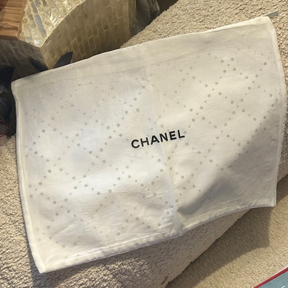 CHANEL Handbags - CHANEL perforated Dust Bag14.5X10.5..👀🥳🥳❌❌